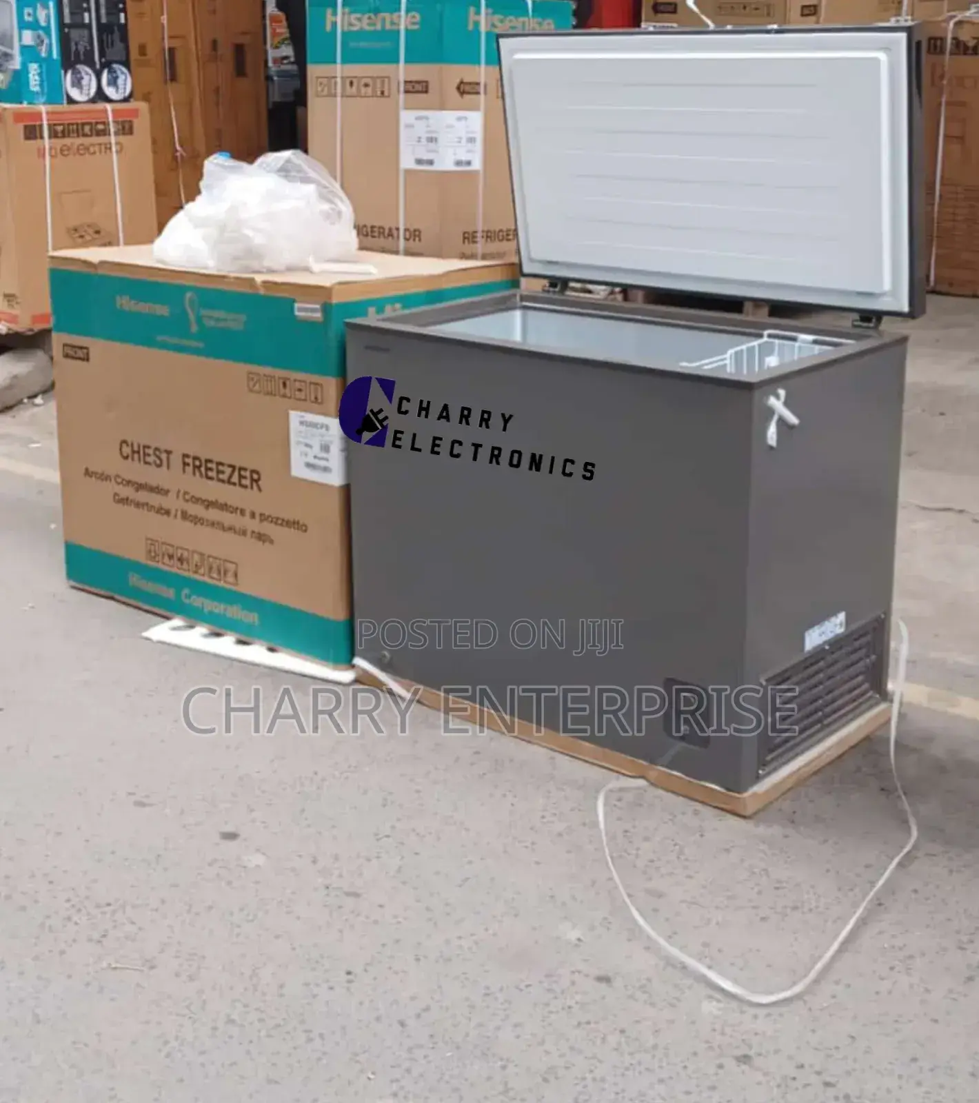 HISENSE Chest Freezer 
model :- H320cfs 
 245 L