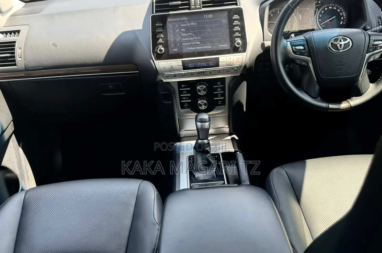 Toyota Land Cruiser Prado 2023 White