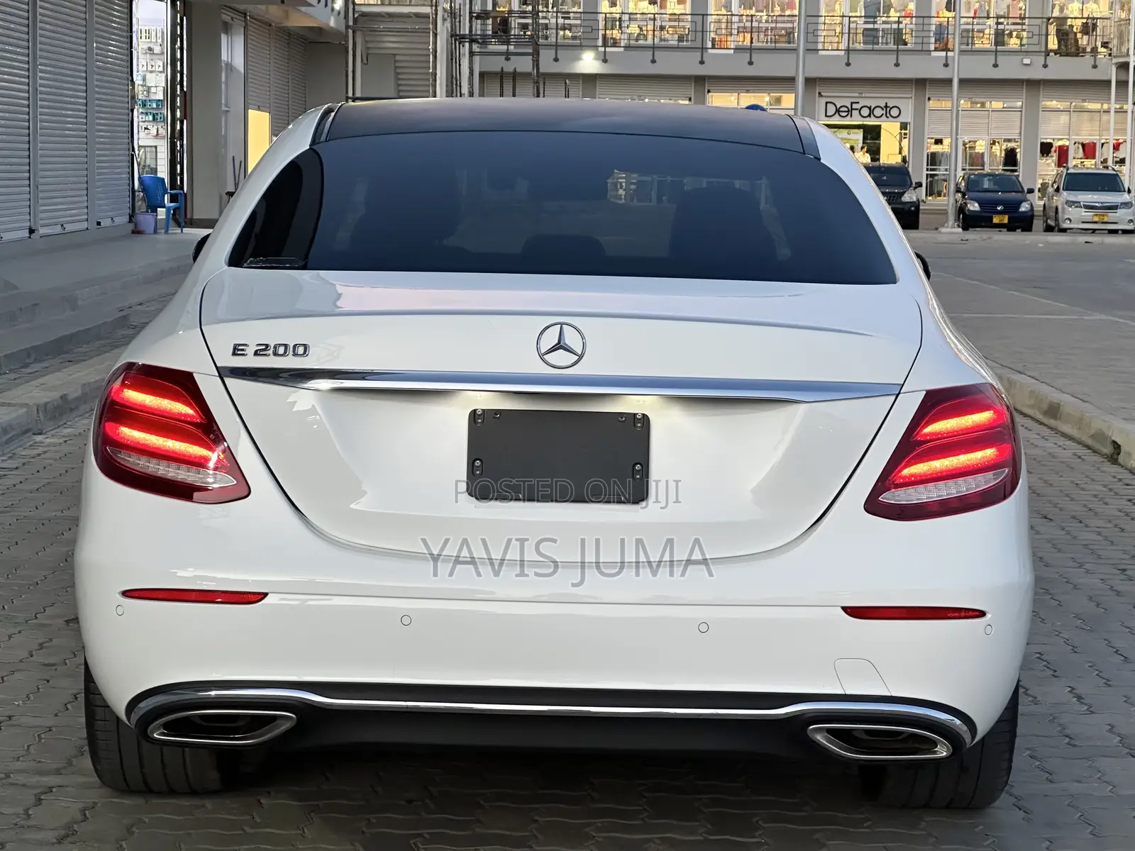 Mercedes-Benz E200 2016 White