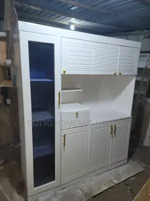Kitchen Cabinet Na Kabati Apo Apo Two in One Zipo Tayari Mpy