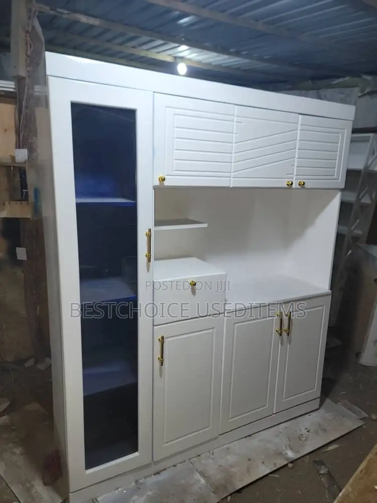 Kitchen Cabinet Na Kabati Apo Apo Two in One Zipo Tayari Mpy