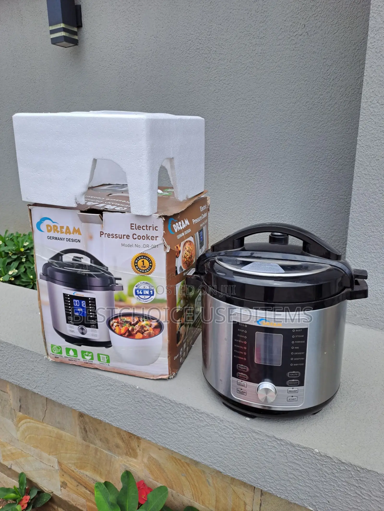 Preasure Cooker Used Like New Imetumika Wik Moja Tu