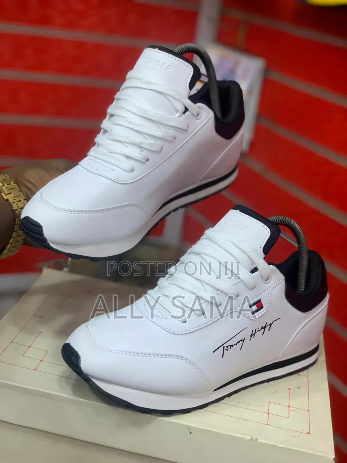 Mens Sneakers Tommy Hilfiger White Full