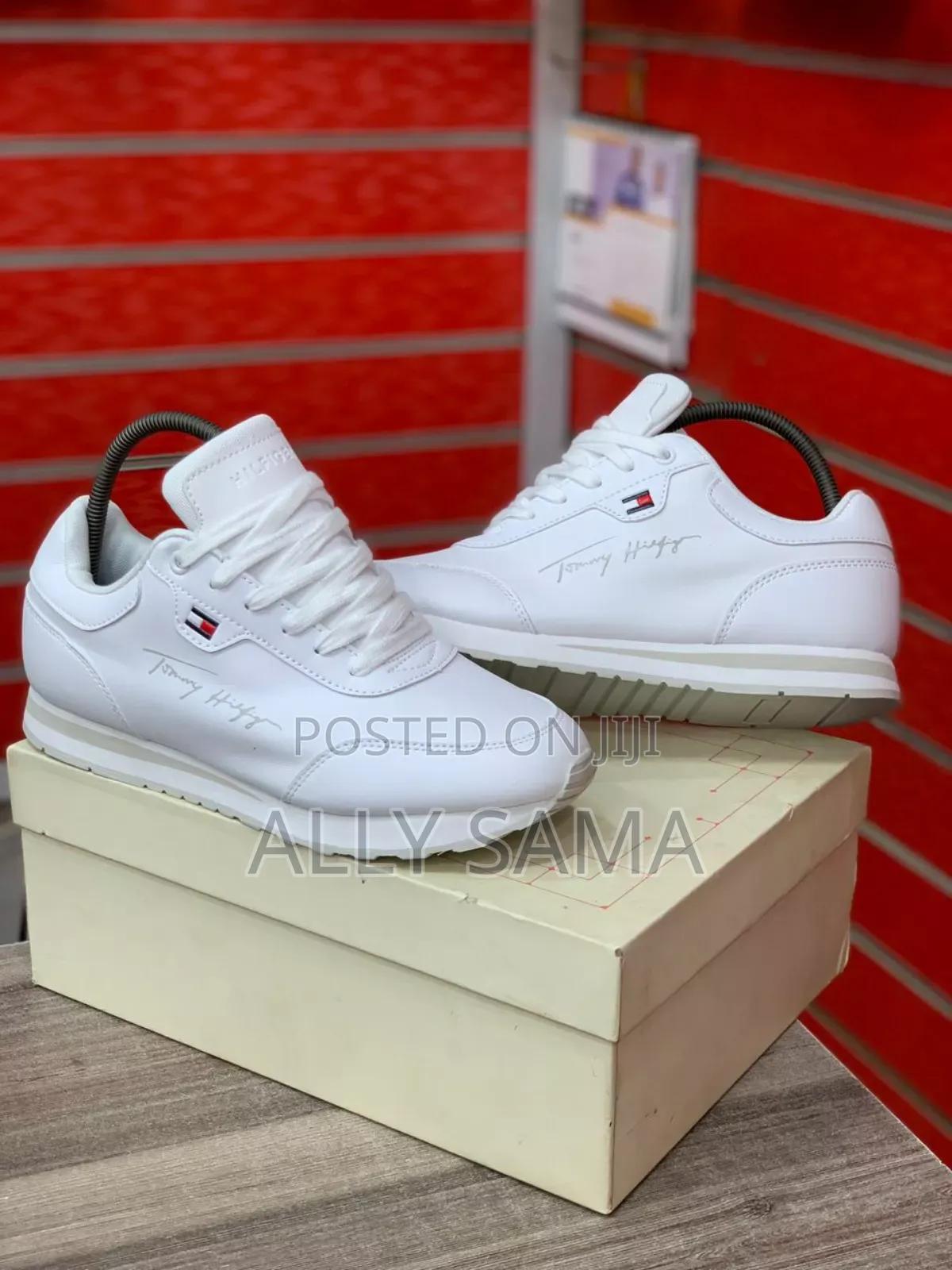 Mens Sneakers Tommy Hilfiger White Full