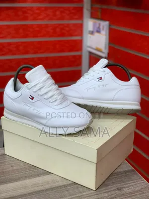 Mens Sneakers Tommy Hilfiger White Full