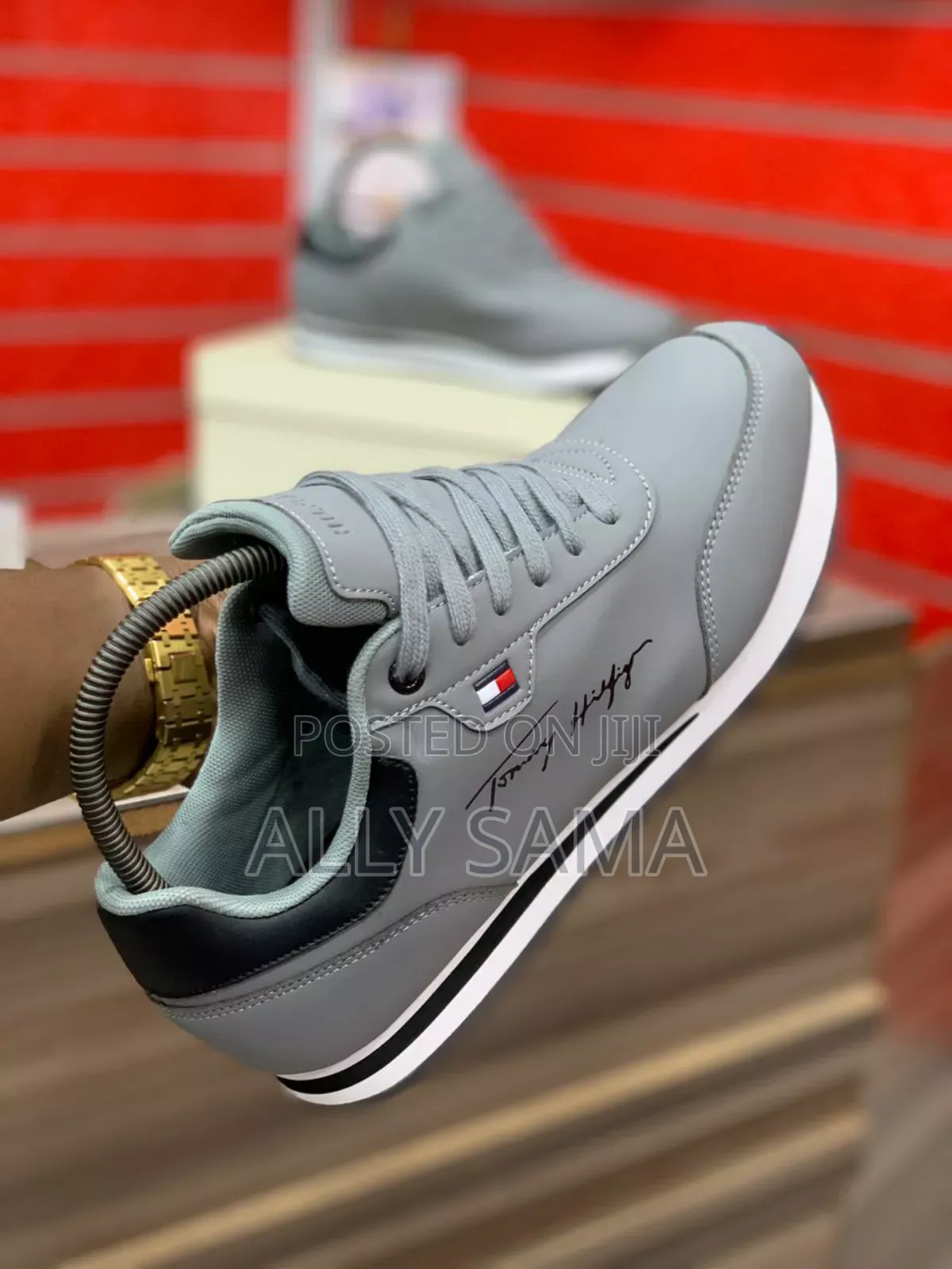 Mens Sneakers Tommy Hilfiger Gray