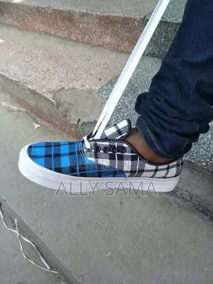 Mens Sneakers Vans Blue Draft