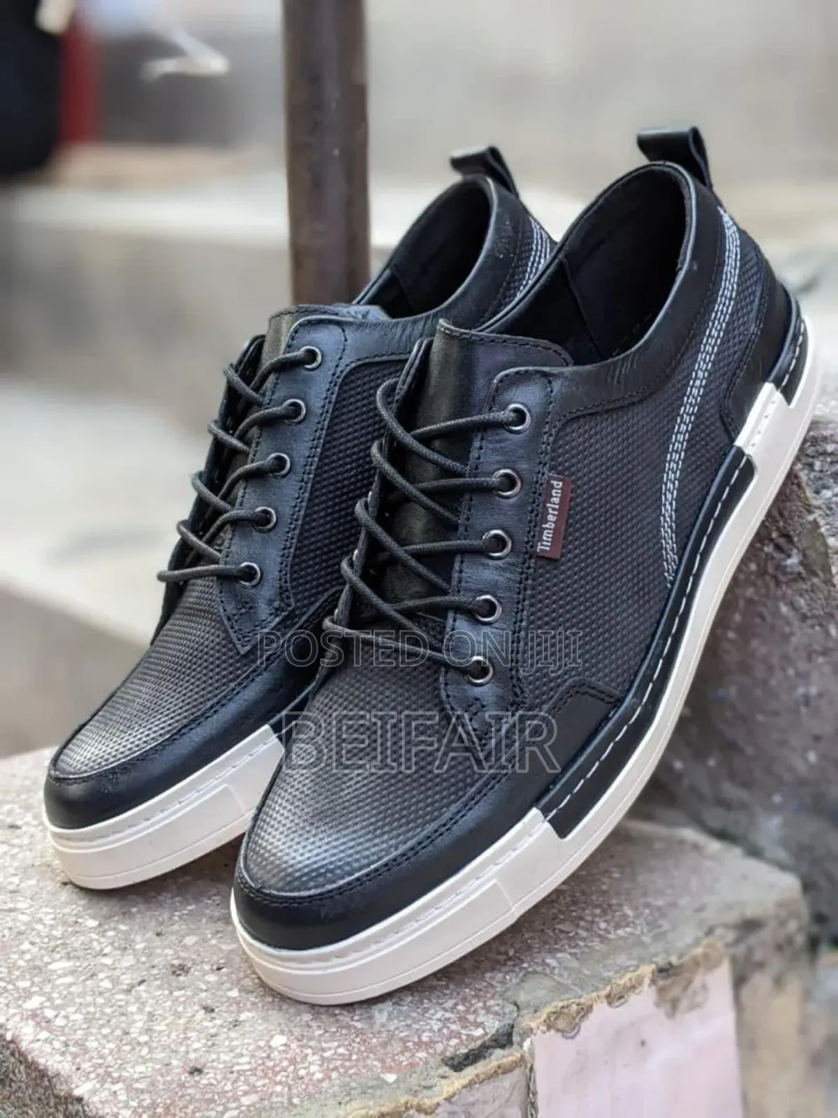 Original Timberland Leather Shoes | Viatu Vya Kiume