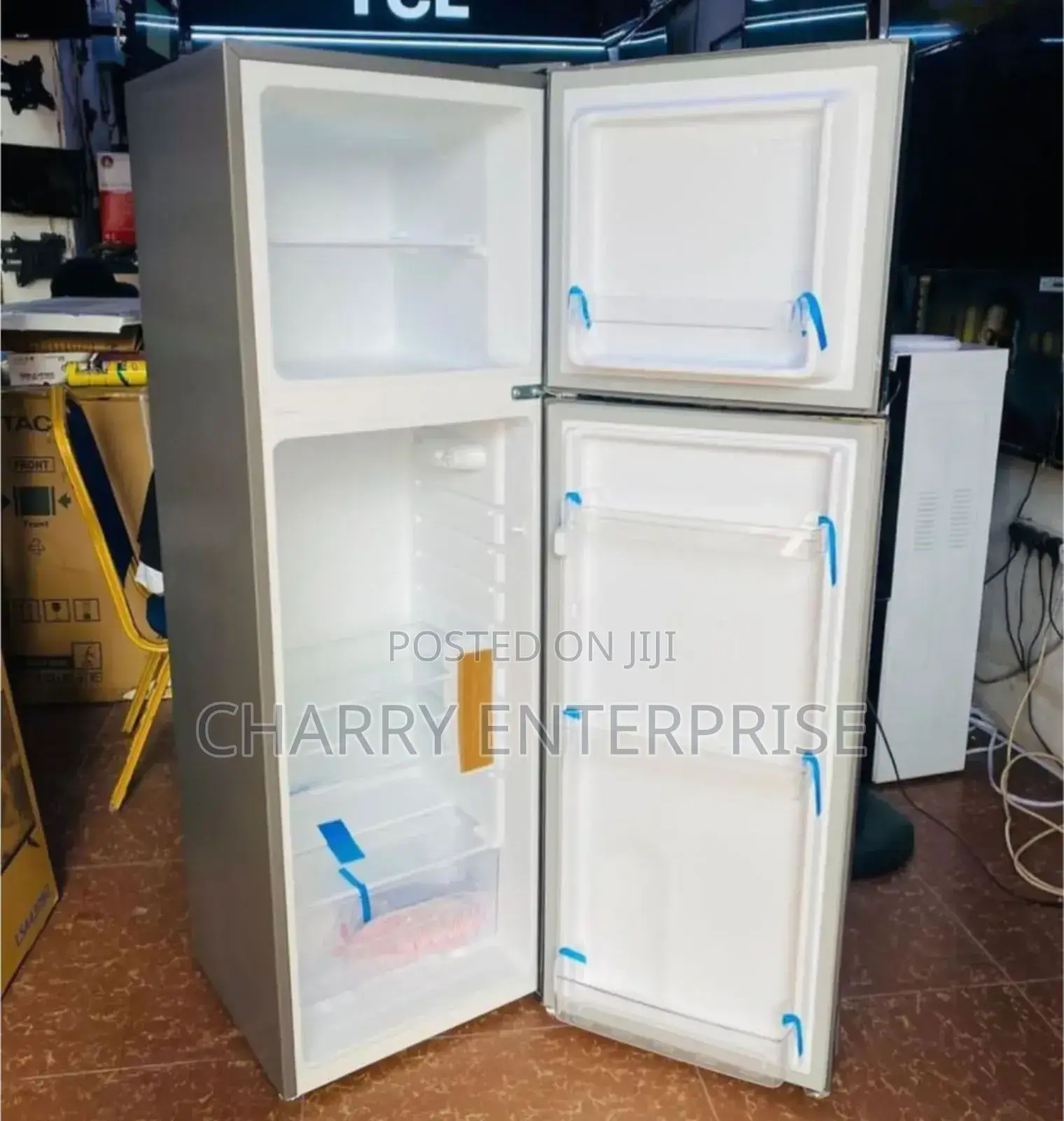 AILYONS High Quality FRIDGE Double/ 2 Doors Top Freezer 210L
