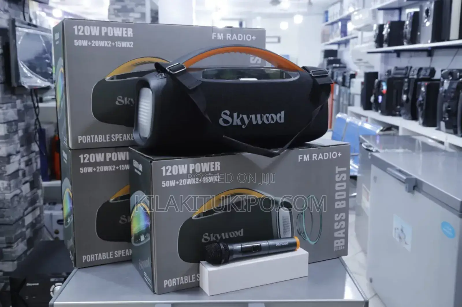 Skywood Portable Ultra Boost Speaker 120W