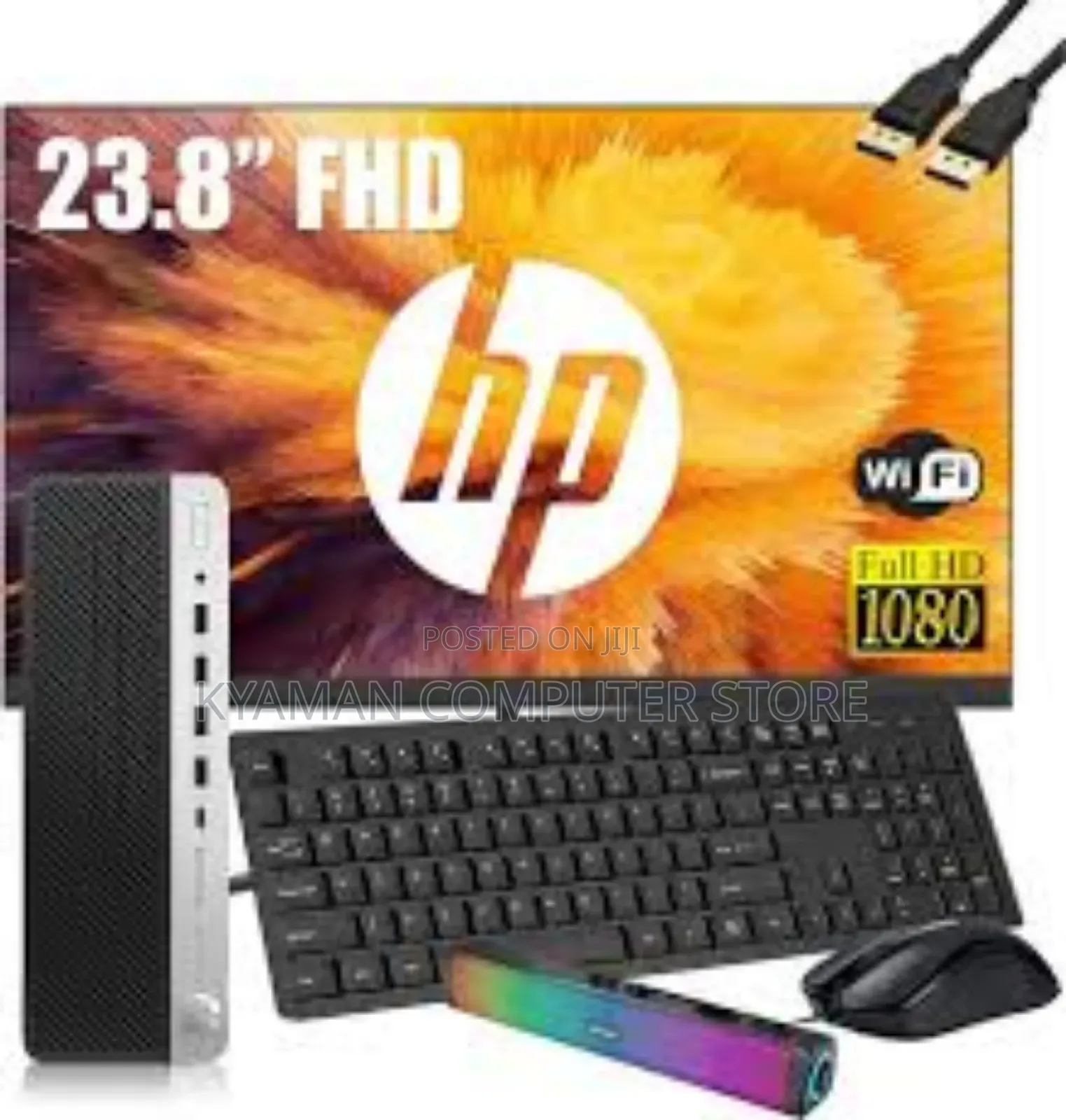 Desktop Computer HP ProDesk 600 G3 8GB Intel Pentium SSD 256GB