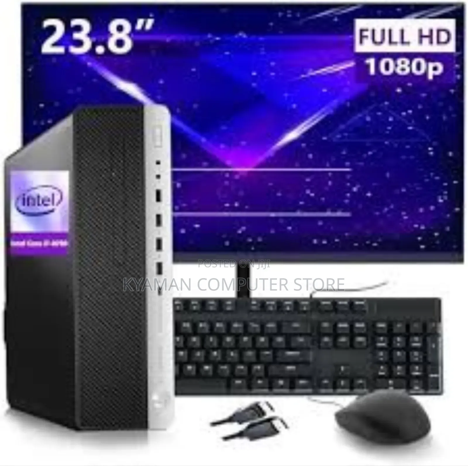 Desktop Computer HP ProDesk 600 G3 8GB Intel Pentium SSD 256GB