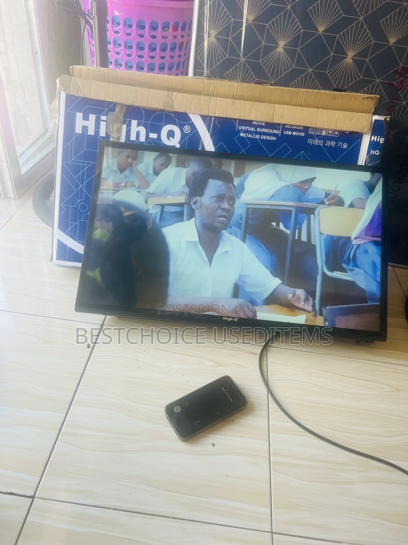 Tv Highq Inch 32 Bado Mpya Kabisa