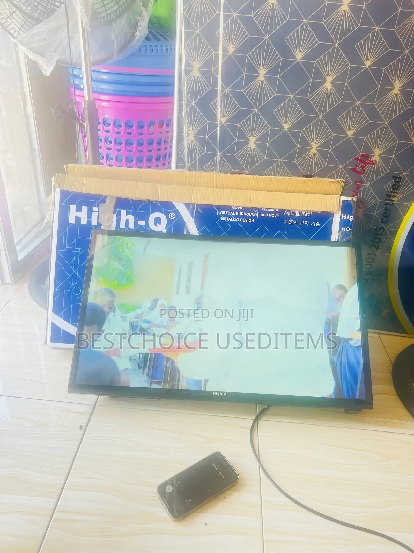 Tv Highq Inch 32 Bado Mpya Kabisa