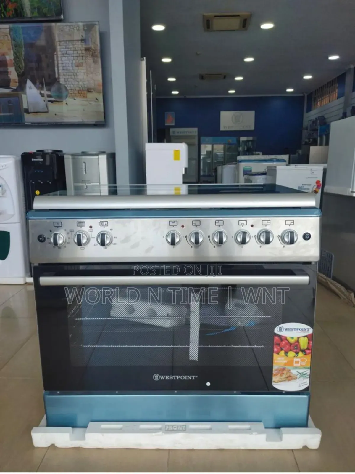 Westpoint Cooker 60x90cm 4 Gas 2 Electric Plates WCER9642E8X