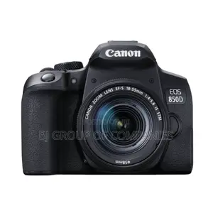 Canon EOS 850D DSLR Camera With 18-55mm Lens (Black)