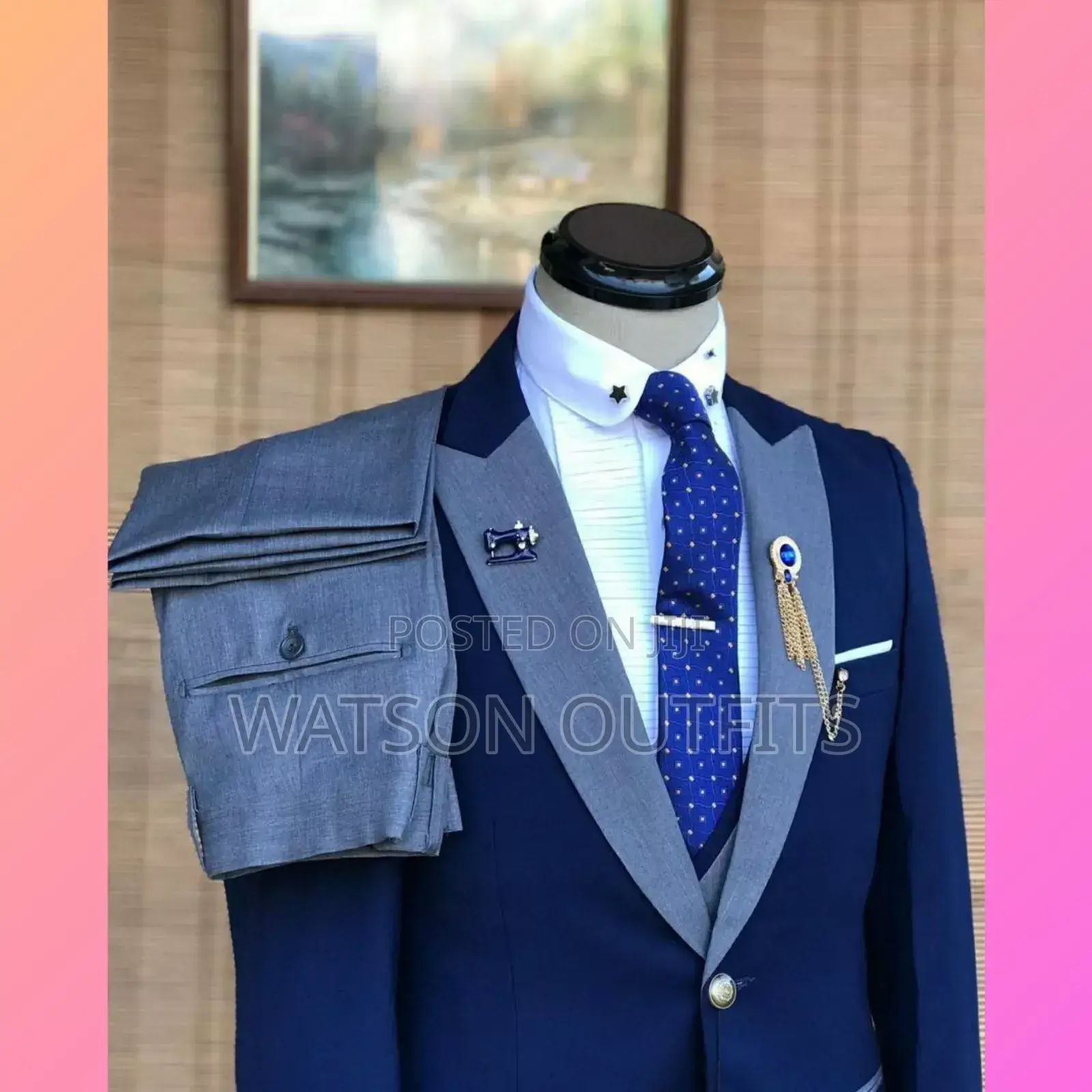Suti Ya Bluu Ya Fashion