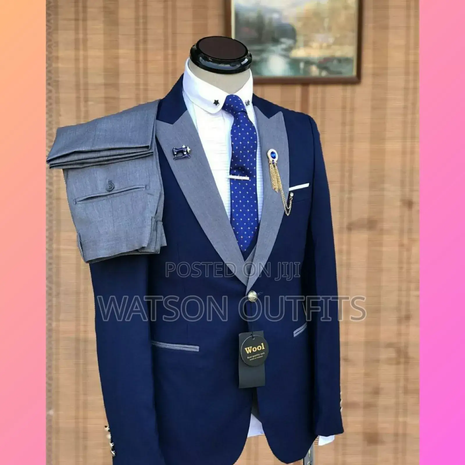 Suti Ya Bluu Ya Fashion