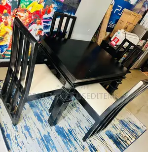 Dining Table Mbao Ngumu Viti Vinne