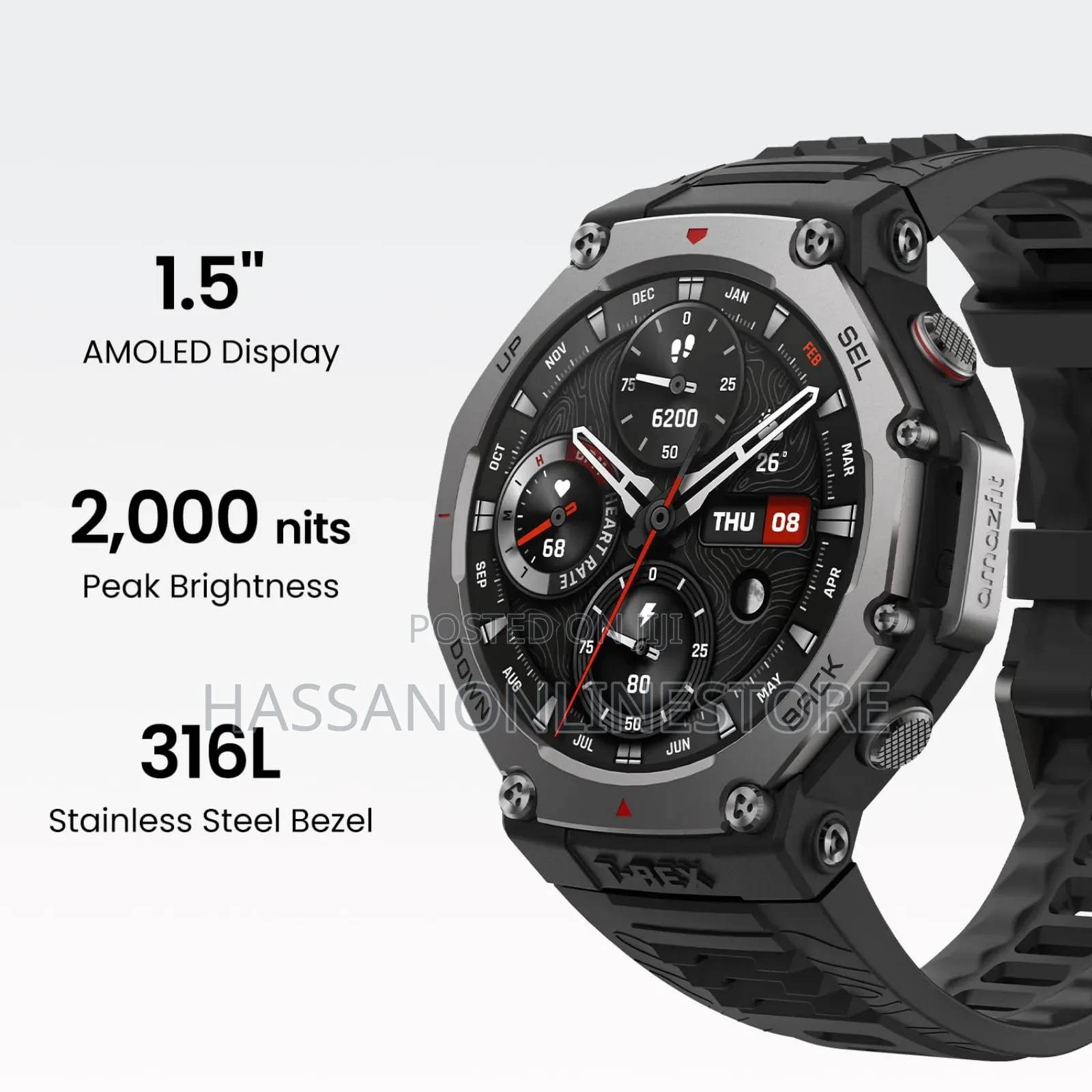 Amazfit T-Rex 3 Rugged/Military Smart Watch