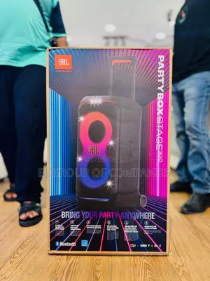 JBL Partybox Stage 320 240W Wireless Party Speaker (Black)
