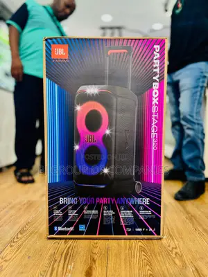 JBL Partybox Stage 320 240W Wireless Party Speaker (Black)