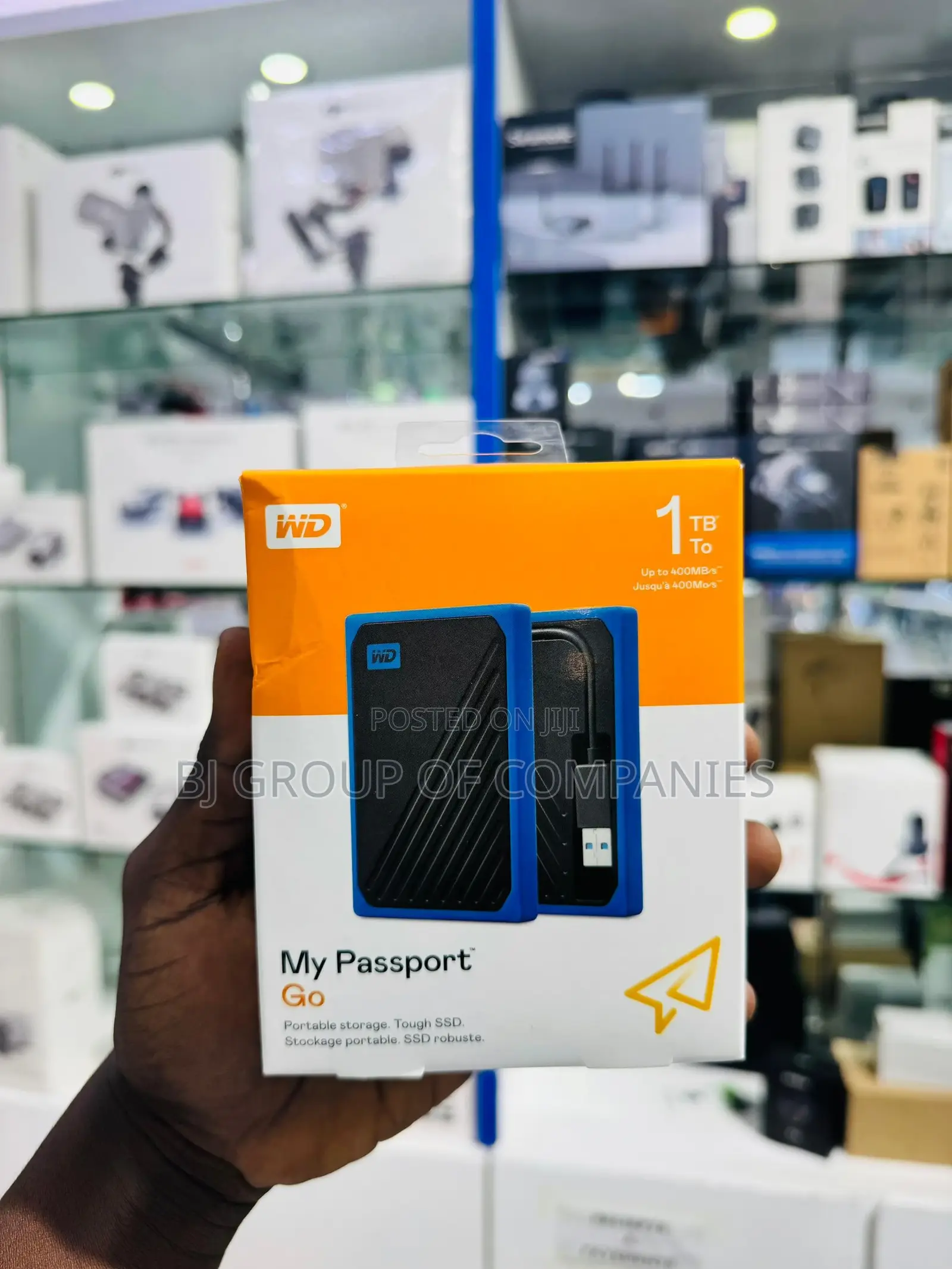 WD 1TB My Passport USB 3.2 Gen 1 SSD