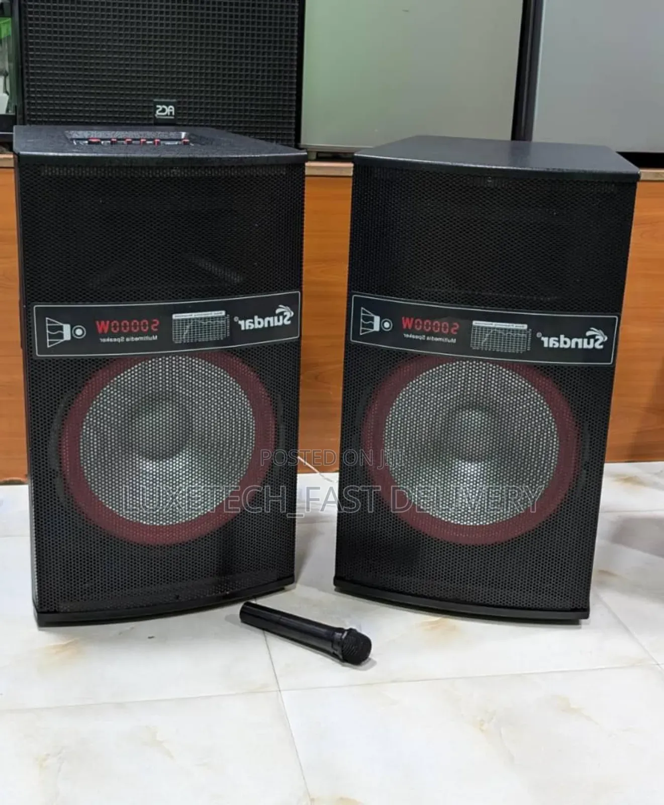Sundar Speaker 50000W With Mic