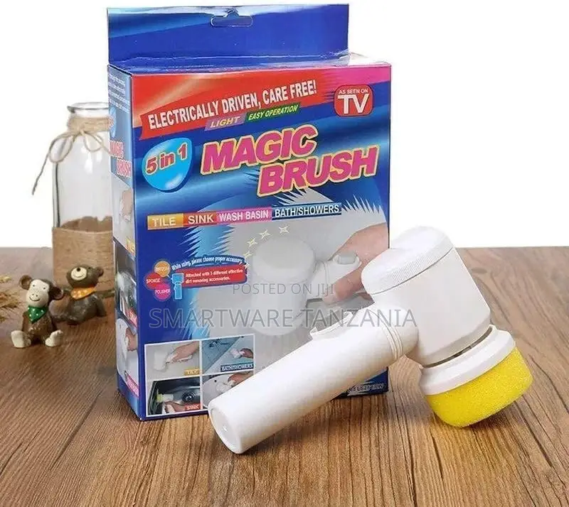 Electric Spin Scrubber Brush Shower Scrubber Cleaning Brush