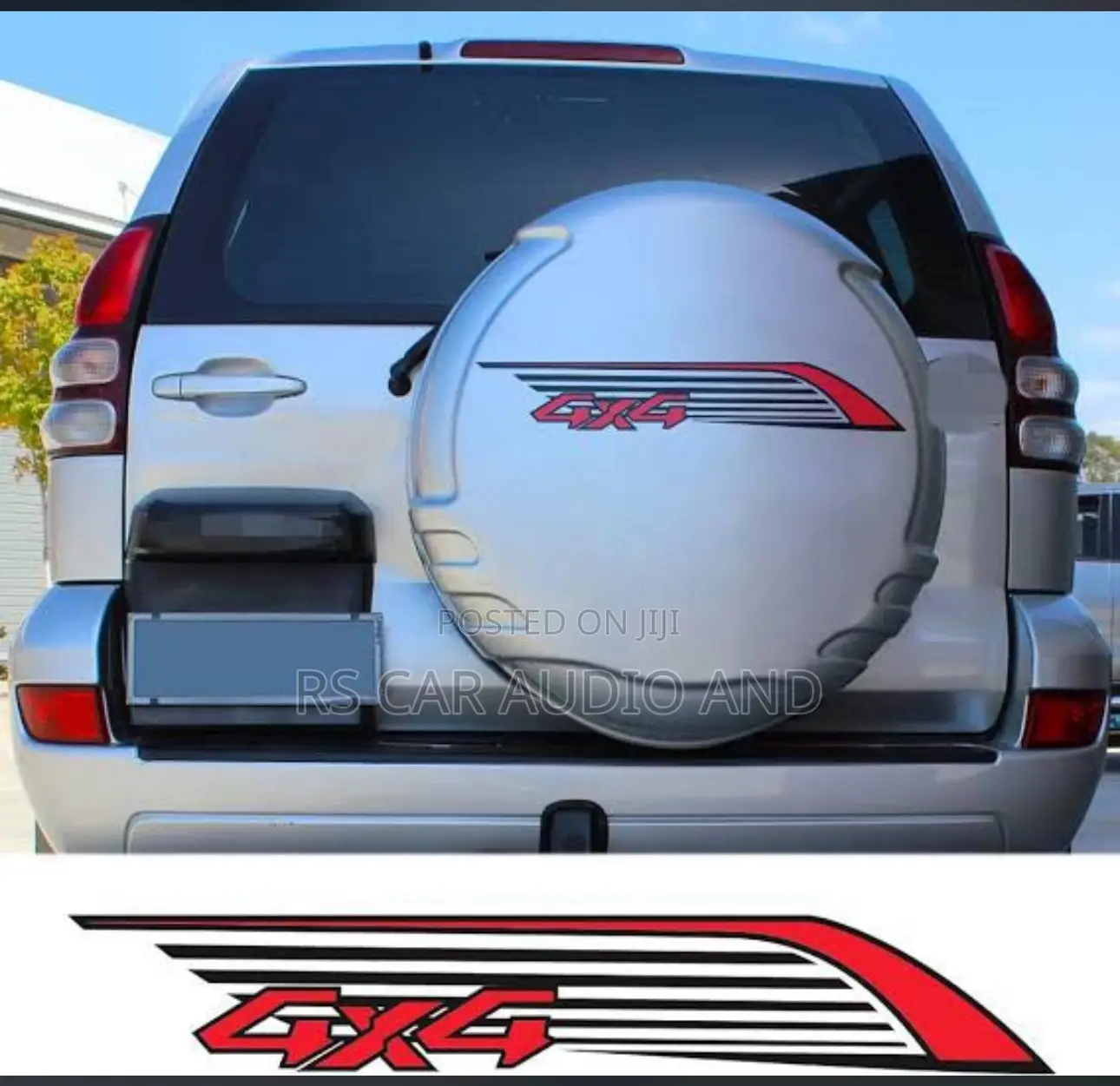Tyre Cover Prado 120