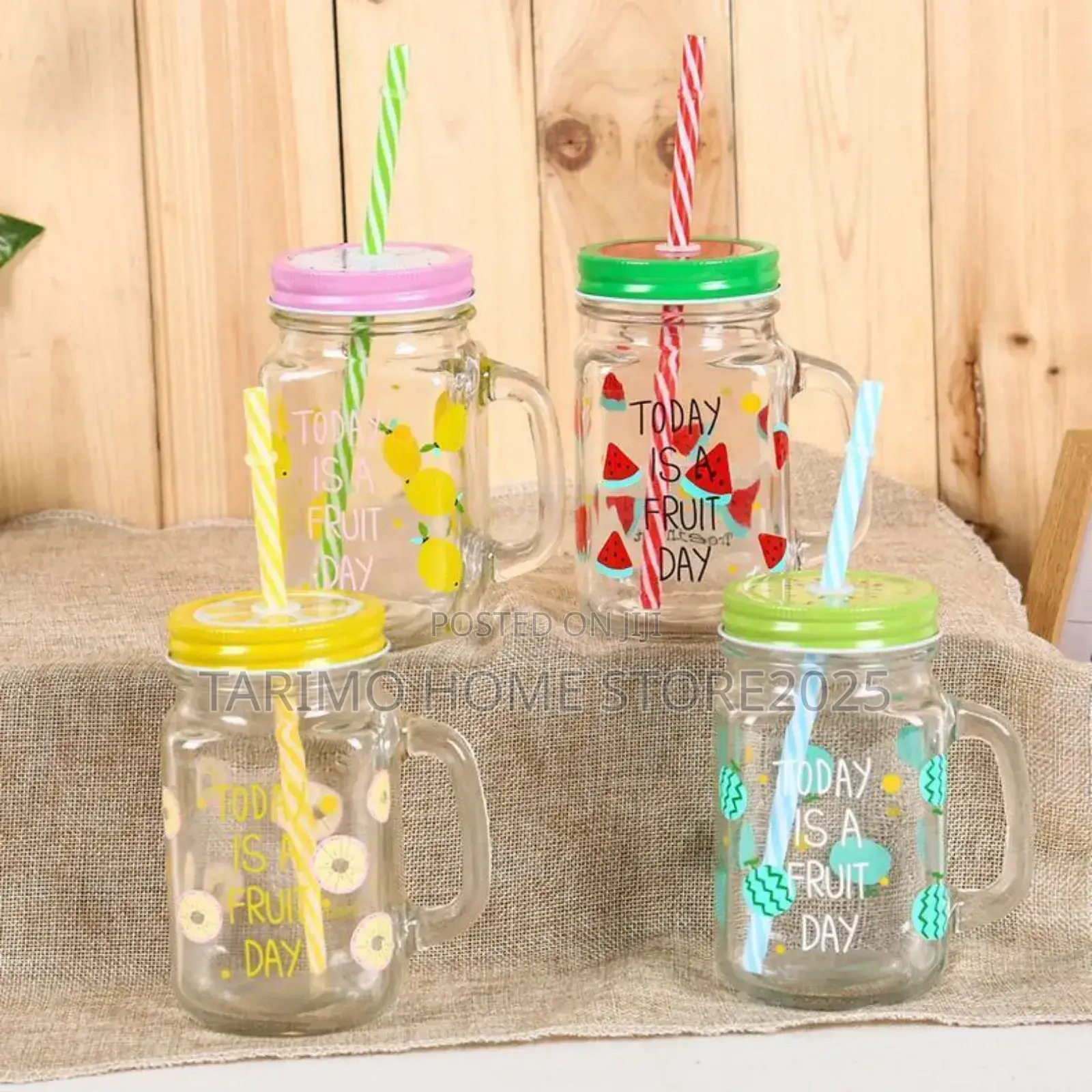 Juice Glass Inakuwa Na Mrija Wake