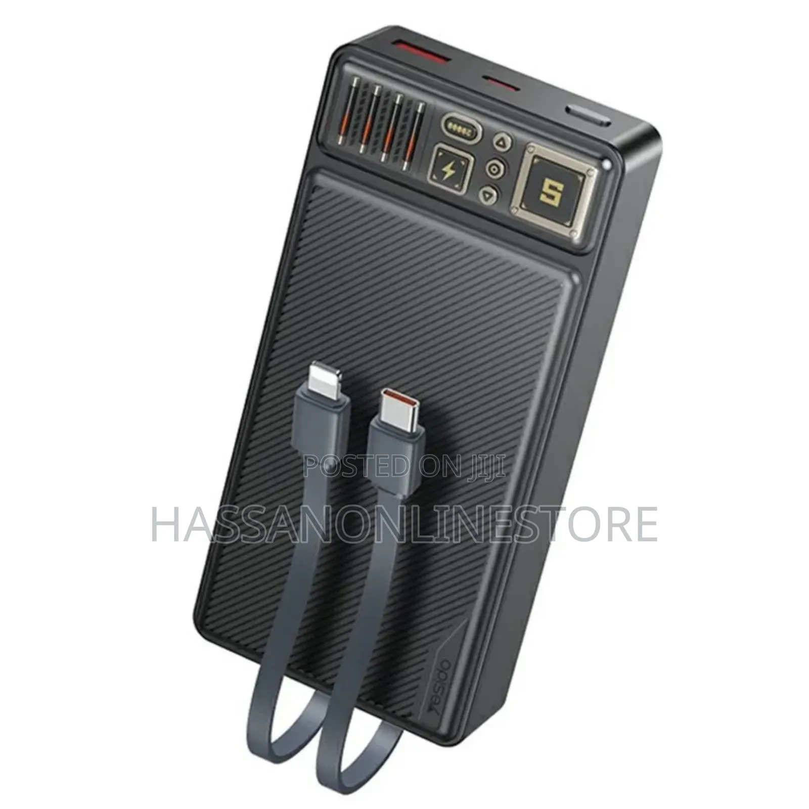 YESIDO YP56 20000mah Power Bank Built-in With Cable