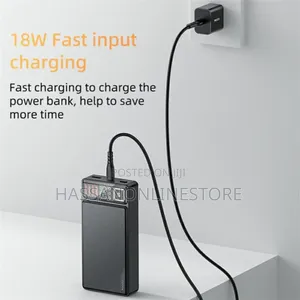 YESIDO YP56 20000mah Power Bank Built-in With Cable