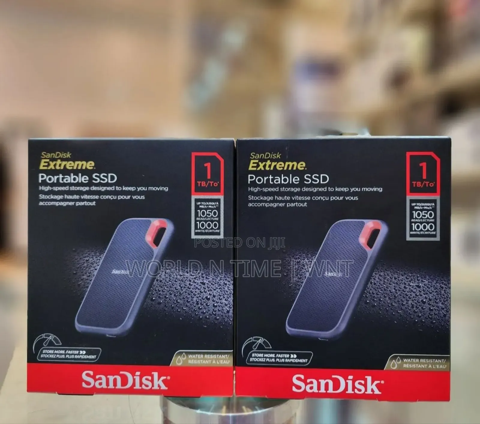 Sandisk 1tb Extreme Portable SSD - Up to 1050mb/S,