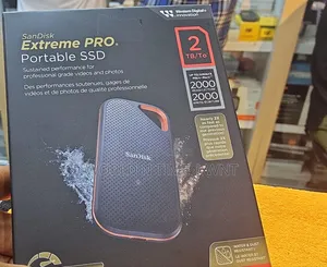 Sandisk 2TB Extreme Portable SSD - Up to 1050mb/S,