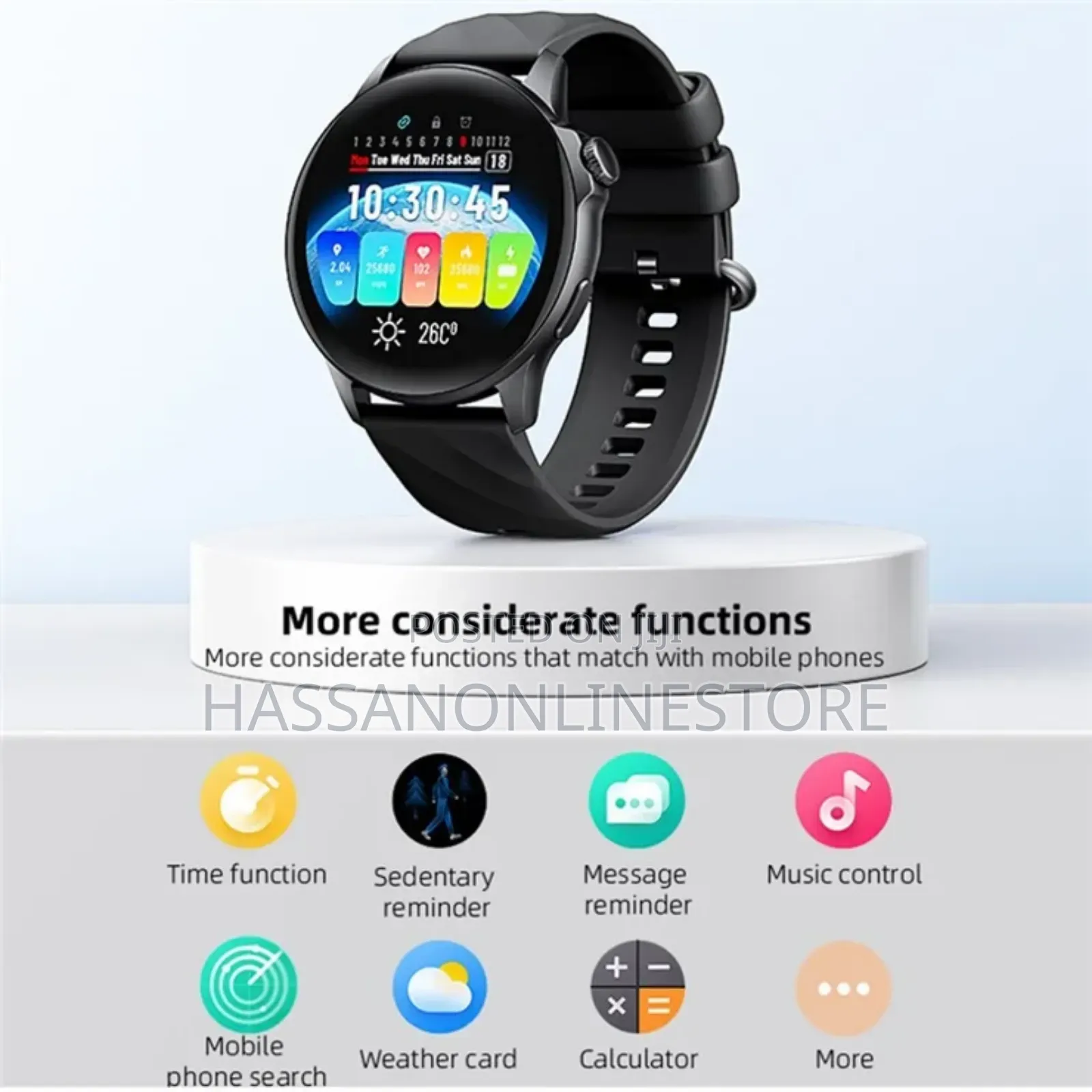 YESIDO IO29 Smart Watch With 2 Straps