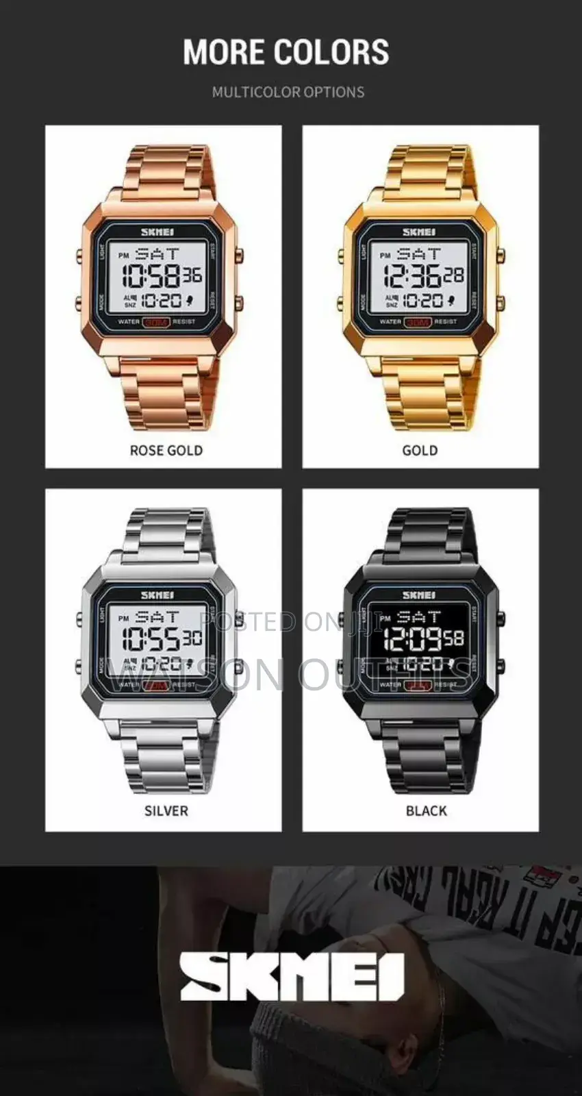 Skmei Gentlemen Digital Watches