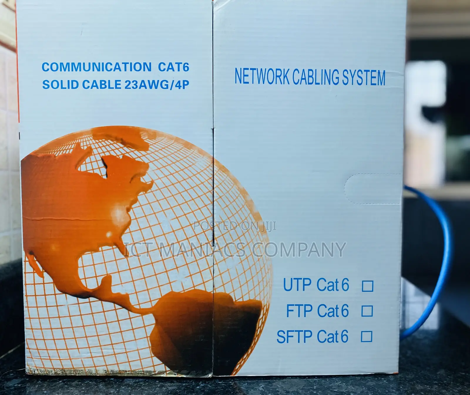 Outdoor Cat6a Pure Copper SFTP Cable Per Meter