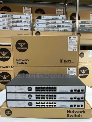 Commando 16 Ports Poe Switch - Unmanaged