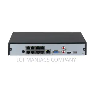 Dahua NVR - 8 Channels Full Poe