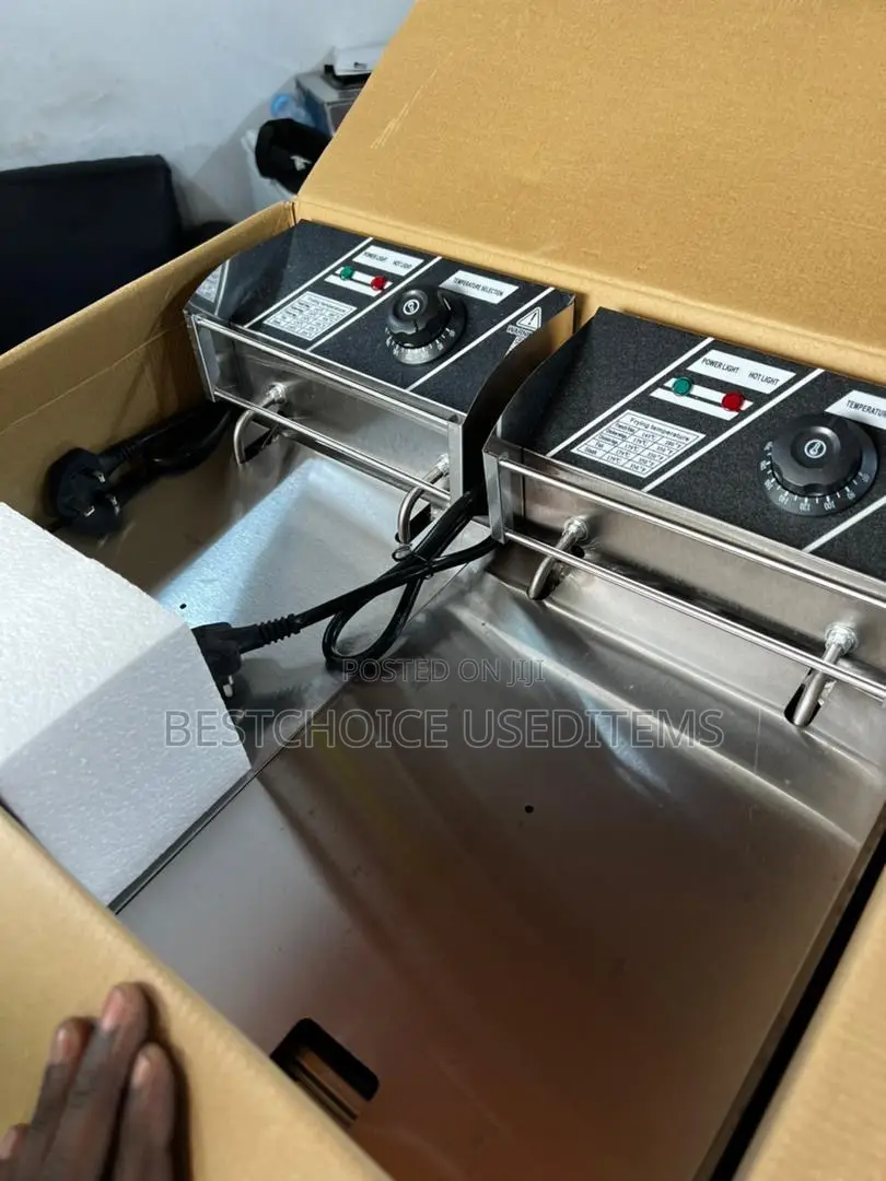 Deep Fryer Mpya Kabisa Fully Box Unapata Kwa Bei Nafuh