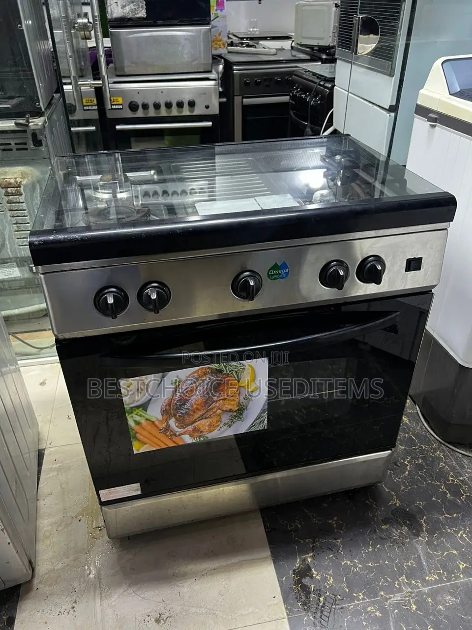 Jioko Oven Full Ges Plate 4 Ila Kubwa Saaana Na Used Clean