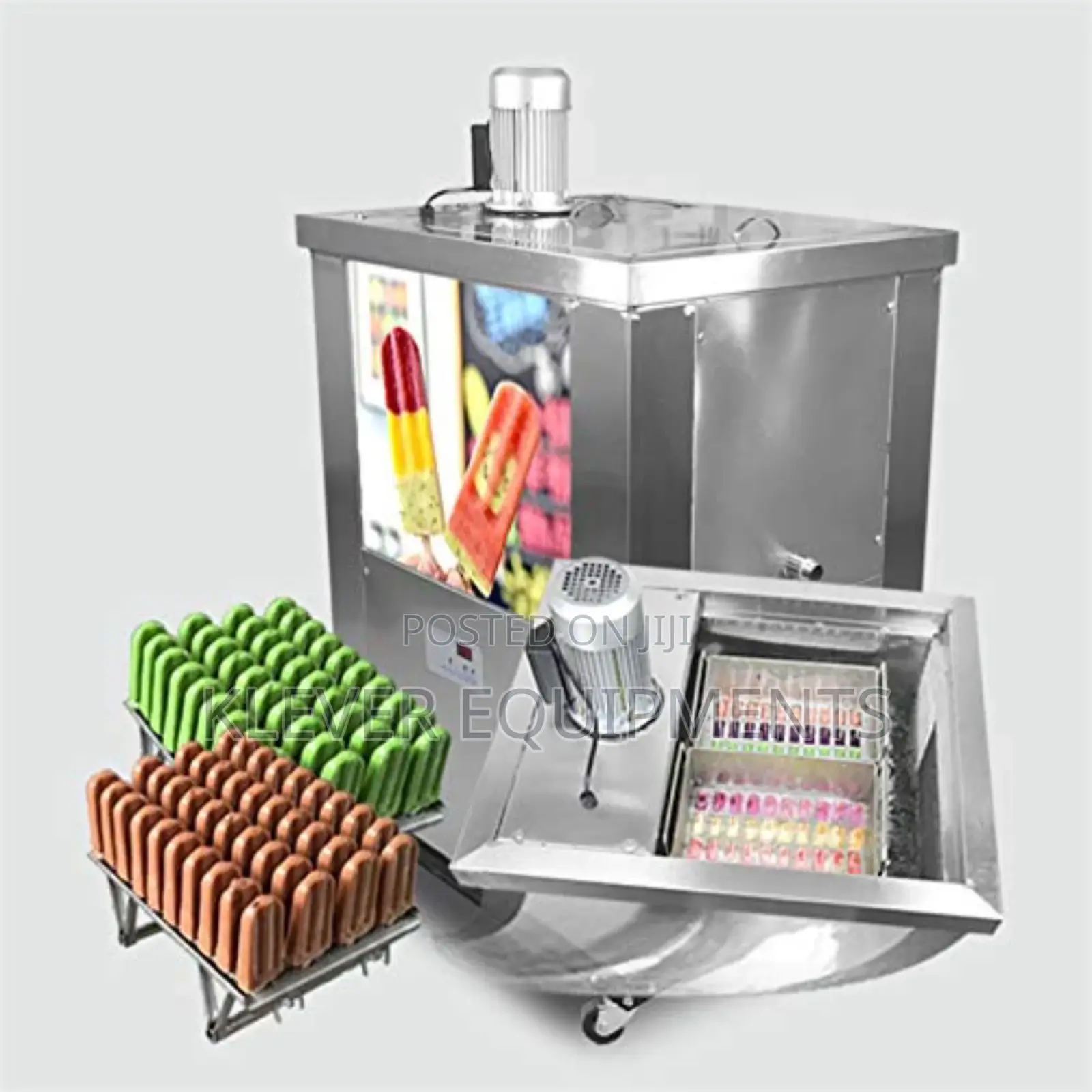 Commercial Electric Popsicle Machine With 2 Moulds