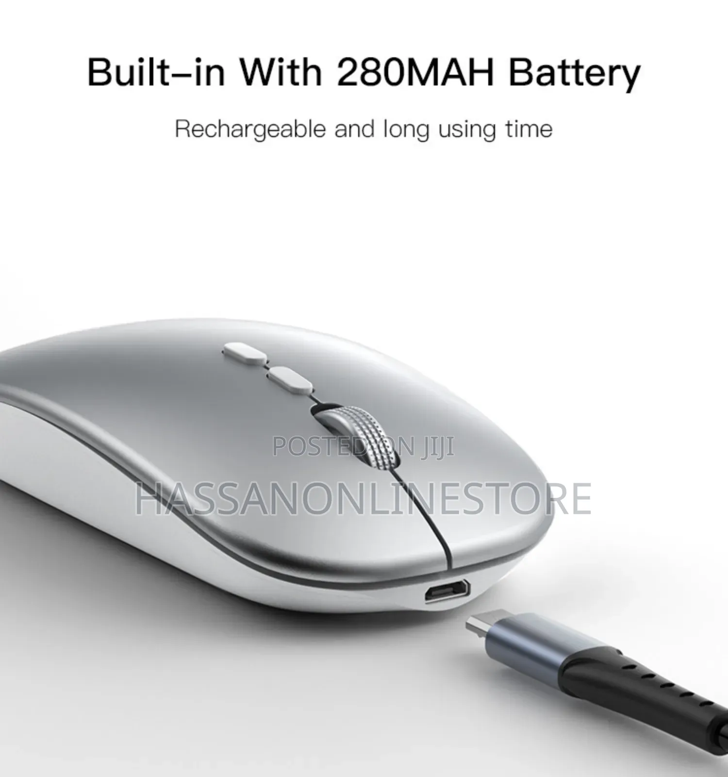 Yesido KB15 Slim 2.4G Rechargeable Wireless Mouse