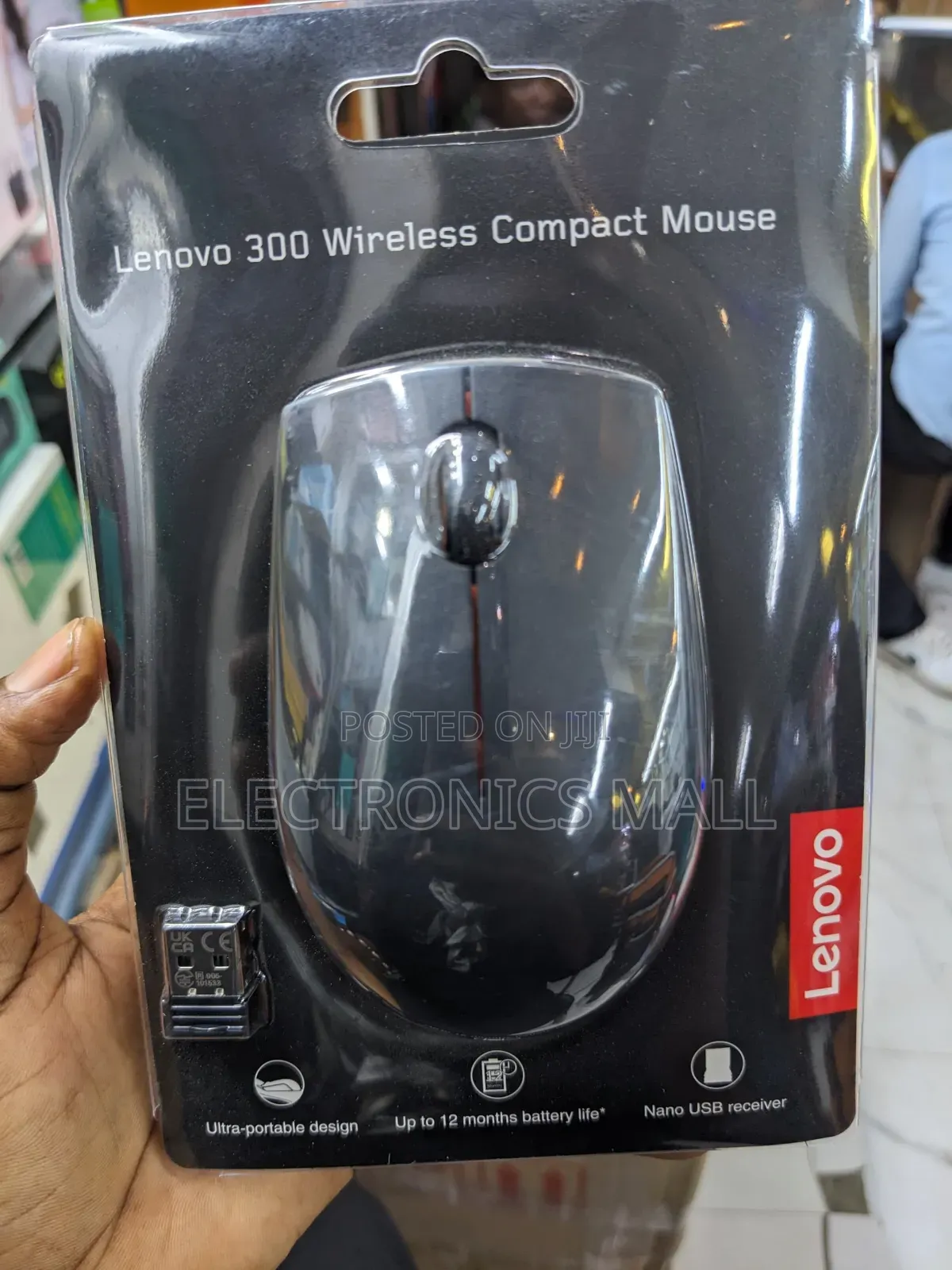 Lenovo 300 Wireless Compact Mouse