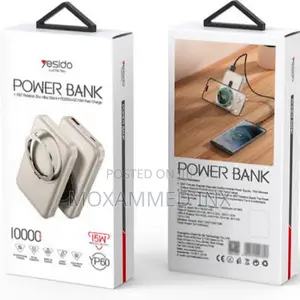 Yesido YP60 15w Powerbank Magsafe Wireless 10,000mah Battery