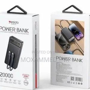 Yesido YP56 20w Powerbank 20,000mah Battery