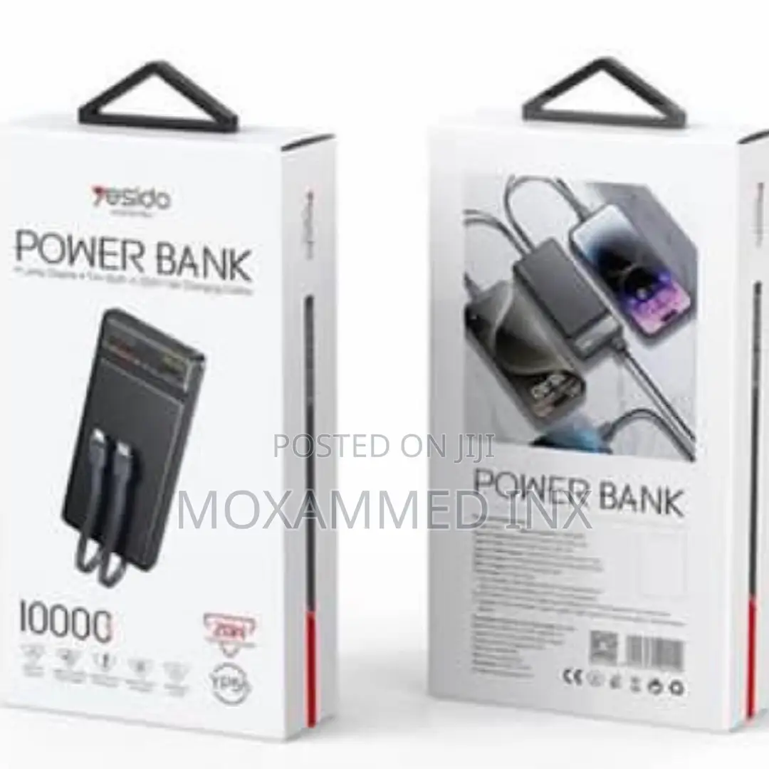 Yesido YP55 20w Powerbank 10,000mah Battery