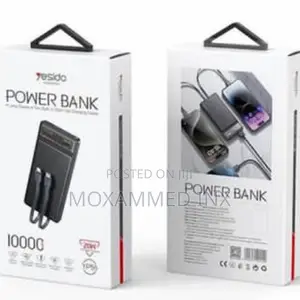 Yesido YP55 20w Powerbank 10,000mah Battery
