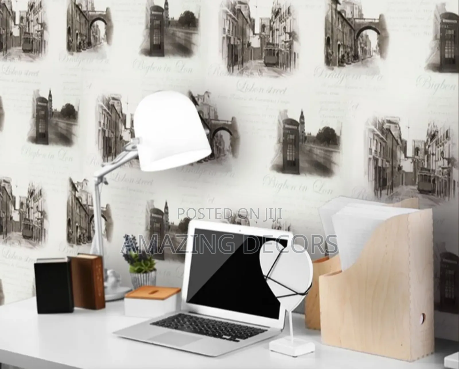 Vintage Travel Wallpaper Design